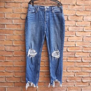 PAIGE High Rise Slim Jeans